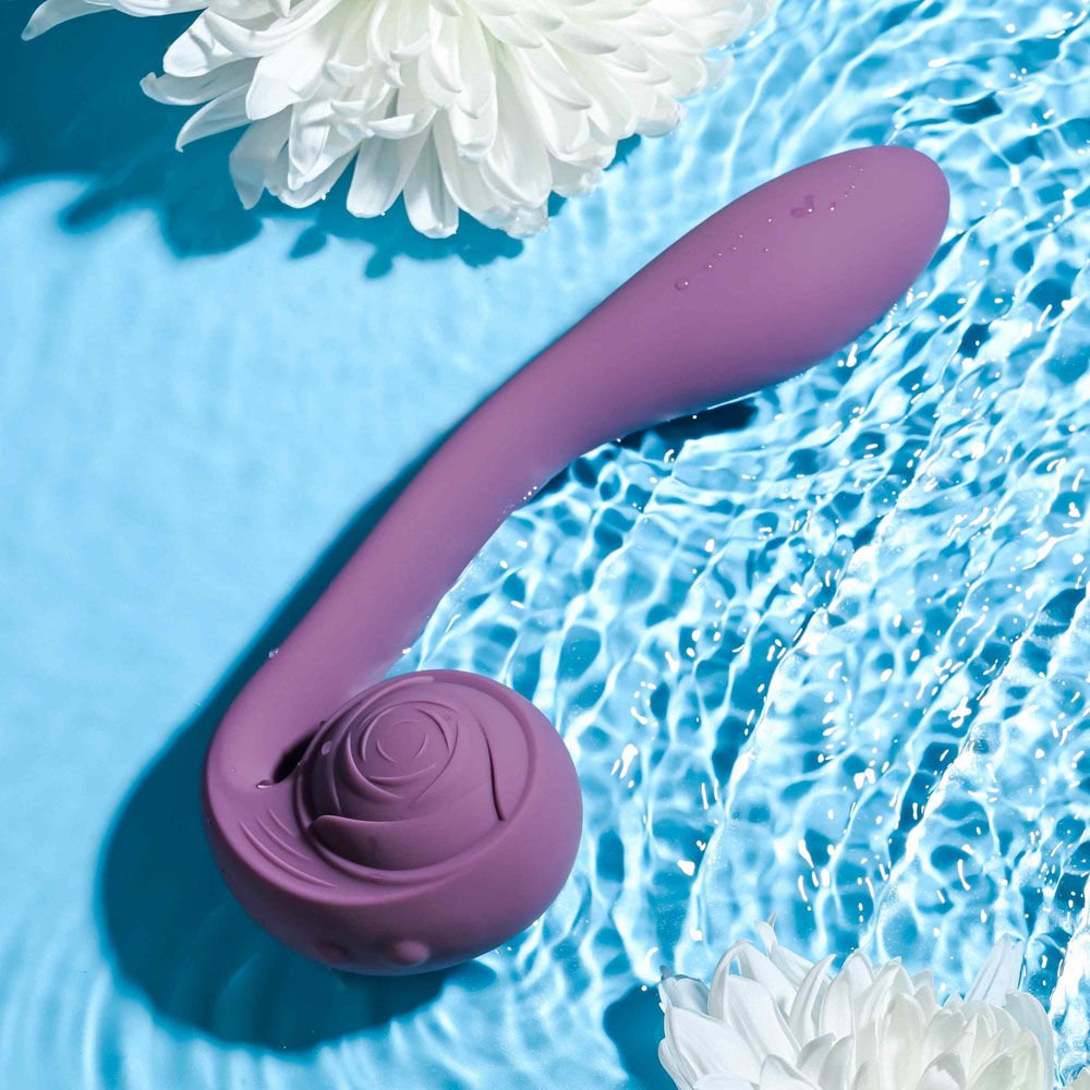 Gender x - poseable you - vibrator - Product top view  | Flirtybay.com.au